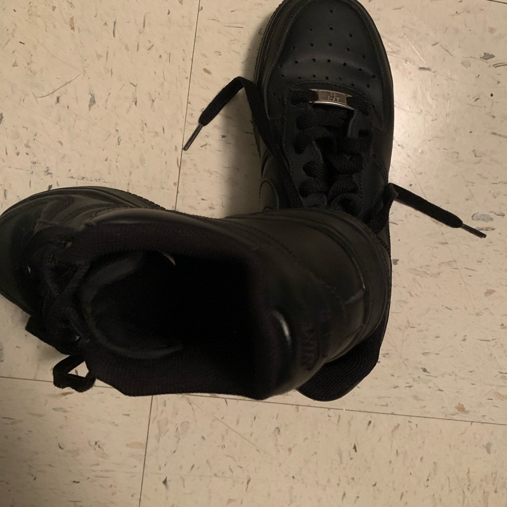 Black on Black | AF1's | 4.5Y